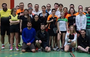 Un premier tournoi officiel réussi pour le Gaspar Badminton Club!