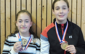 Trois médailles pour les sœurs Sabatier en finale régionale !