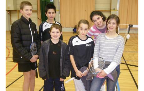 Belle performance des jeunes badistes à Millau