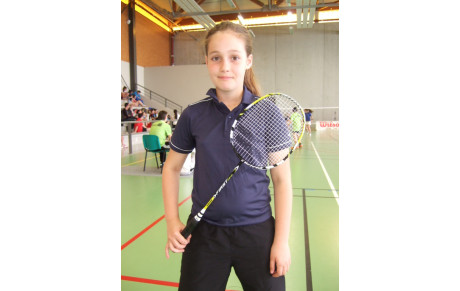 Annaëlle Sabatier, triple médaillée lors de la finale Midi-Pyrénées jeunes