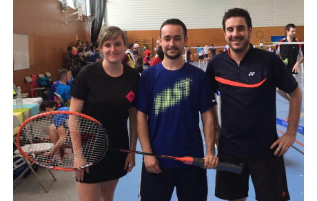 Bon tournoi des badistes à Blagnac