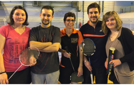 Tournoi difficile à Rodez pour les badistes