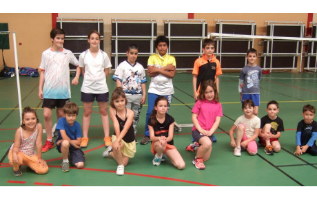 Découverte du badminton au Gaspar