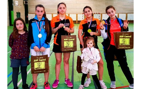 Les filles font briller le badminton villefranchois !