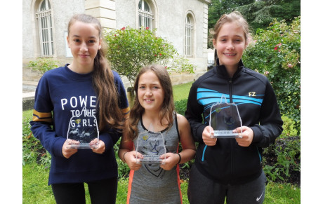 "Power to the girls" : 3 jeunes badistes récompensées !