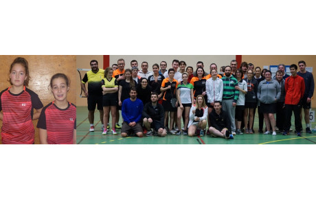 Un premier tournoi officiel réussi pour le Gaspar Badminton Club!