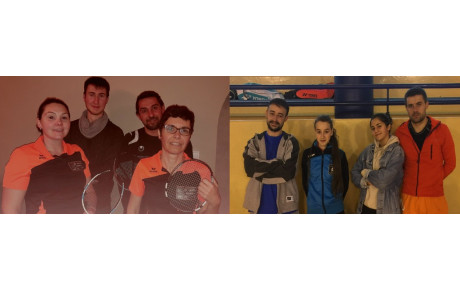 Les badistes concluent de belle manière l'année en interclubs !
