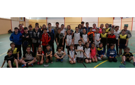 Fête du badminton pour le Gaspar !
