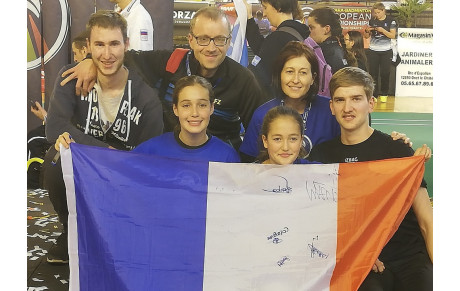 Des bénévoles villefranchois aux Championnats d’Europe de para-badminton !