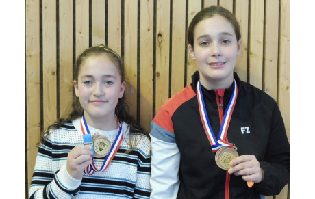 Trois médailles pour les sœurs Sabatier en finale régionale !