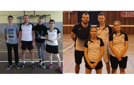 Trois sur quatre pour les badistes en Interclubs!