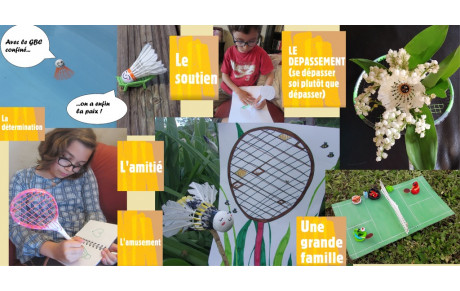 Première livraison des créations des jeunes badistes !