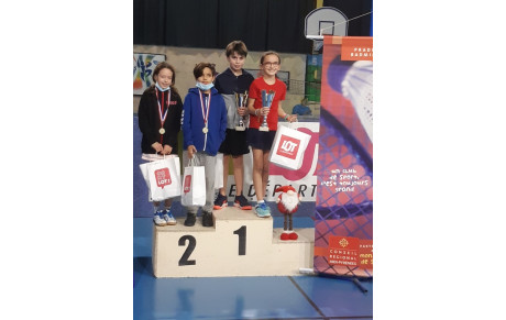 Alexandre Faure, champion régional en Mixte