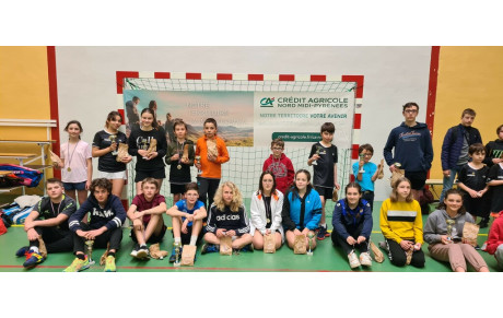 57 jeunes présents au tournoi du club