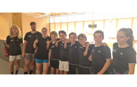 Une fin de saison fructueuse pour les badistes