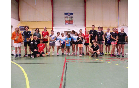 Une fin d'automne chargée pour les badistes